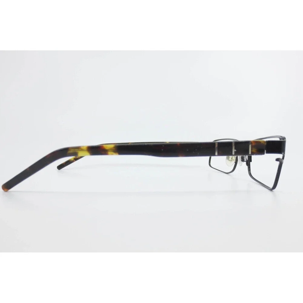 Randy Jackson 1025 Mens Eyeglasses Black Tortoise Rectangular Frame 54-19-140